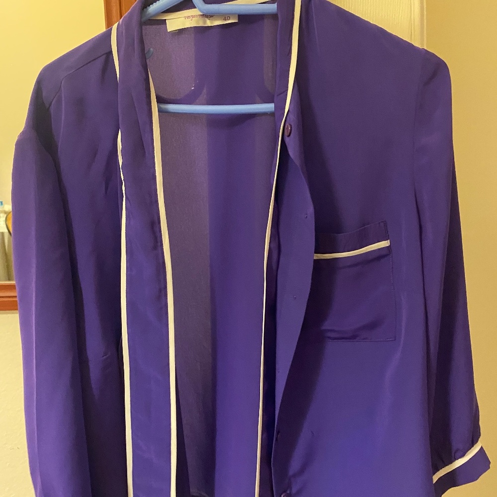 Purple blouse